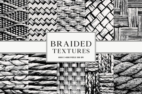 Braided Textures: Elevating Your Creative Projects with Realistic Digital Elements