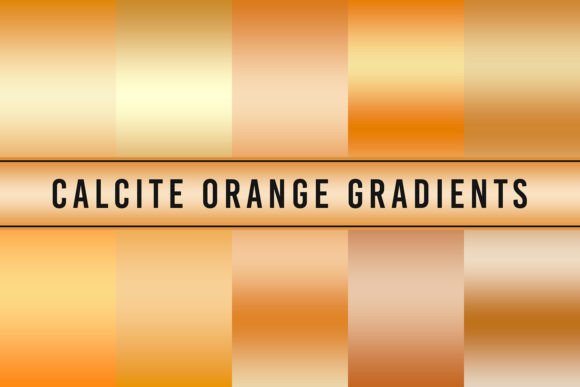 Calcite Orange Gradients for Creative Projects