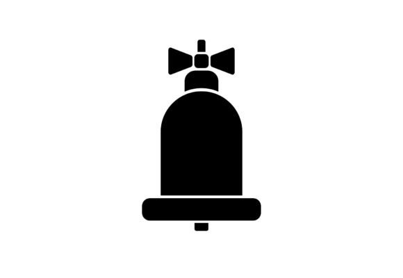 Christmas Bell Clipart SVG for Creative Projects