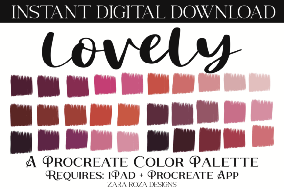Discover the Enchanting World of the Lovely Procreate Color Palette