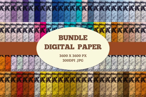 Grunge Texture Bundle Digital Papers 8