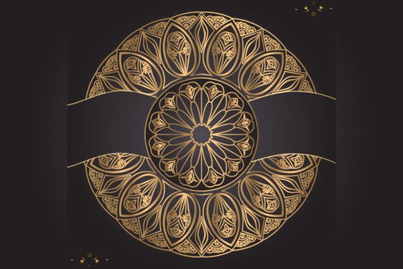 Luxury Mandala Decorative Ethnic Element: A Versatile Design Asset for Creative Projects