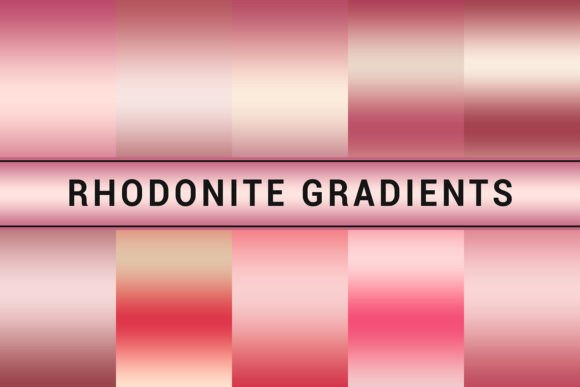 Rhodonite Gradients for Creative Projects