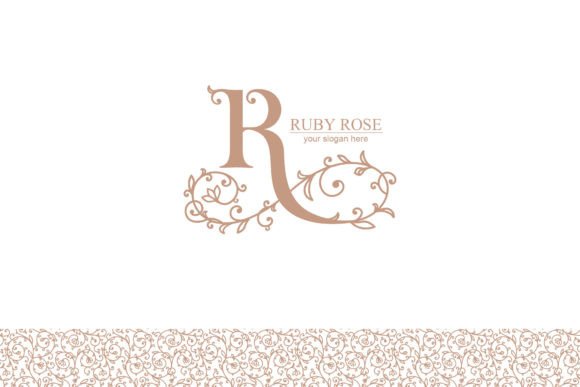 The Art of the R Logo: A Floral Monogram for Modern Design